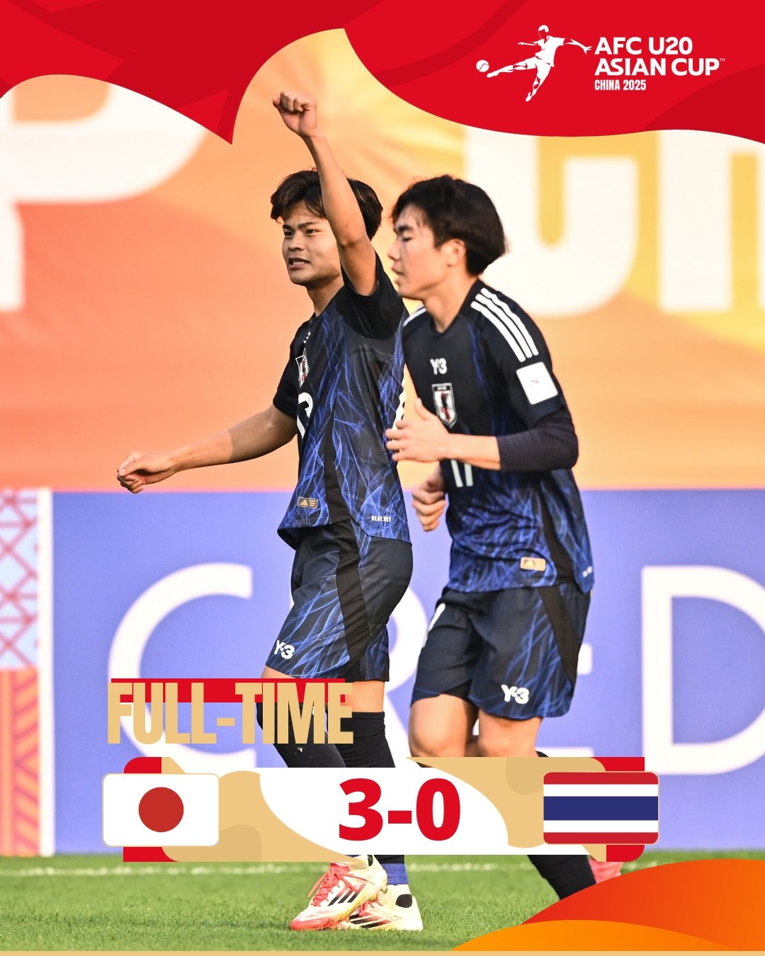  日本U20主帥賽后：雖然全取三分，但球隊各方面都有待提升