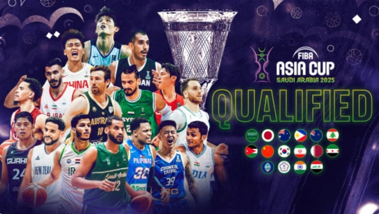  8月在沙特舉辦！FIBA官網(wǎng)：男籃亞洲杯抽簽儀式將在下月8號舉行